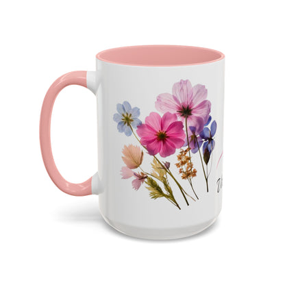 Daughter, You Are A Beautiful, Accent Coffee Mug (11, 15oz)