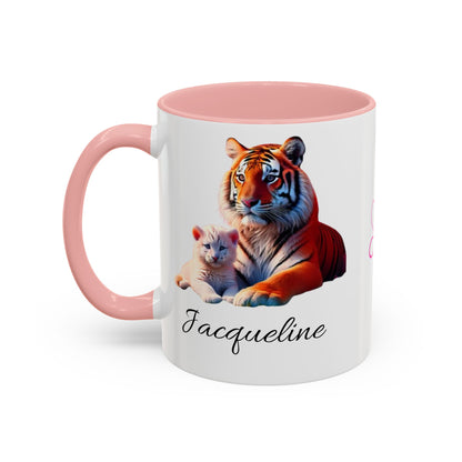 Daughter, Tiger Accent Coffee Mug (11, 15oz)