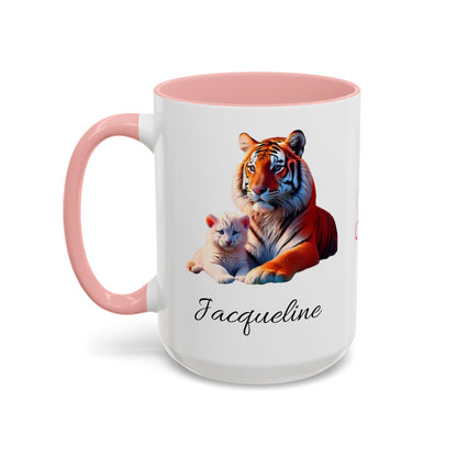 Daughter, Tiger Accent Coffee Mug (11, 15oz)