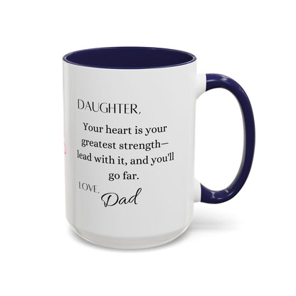 Daughter, Tiger Accent Coffee Mug (11, 15oz)