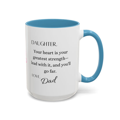 Daughter, Tiger Accent Coffee Mug (11, 15oz)