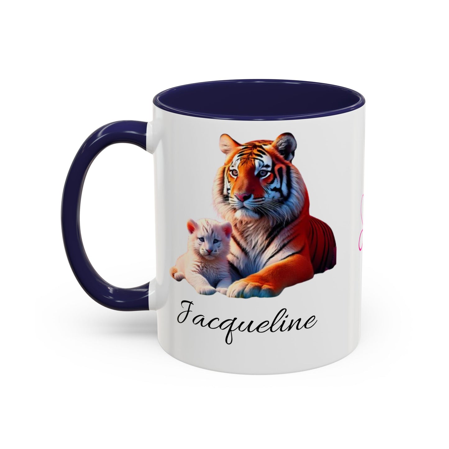 Daughter, Tiger Accent Coffee Mug (11, 15oz)