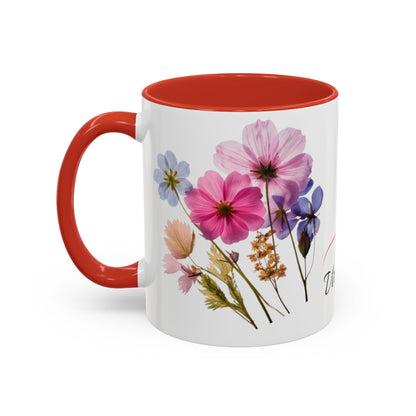 Daughter, You Are A Beautiful, Accent Coffee Mug (11, 15oz)