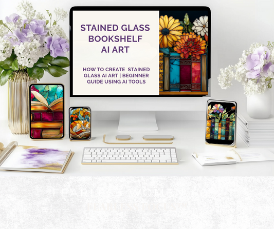 How to Create Stained Glass AI Art – Beginner Guide Using AI Tools