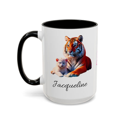 Daughter, Tiger Accent Coffee Mug (11, 15oz)