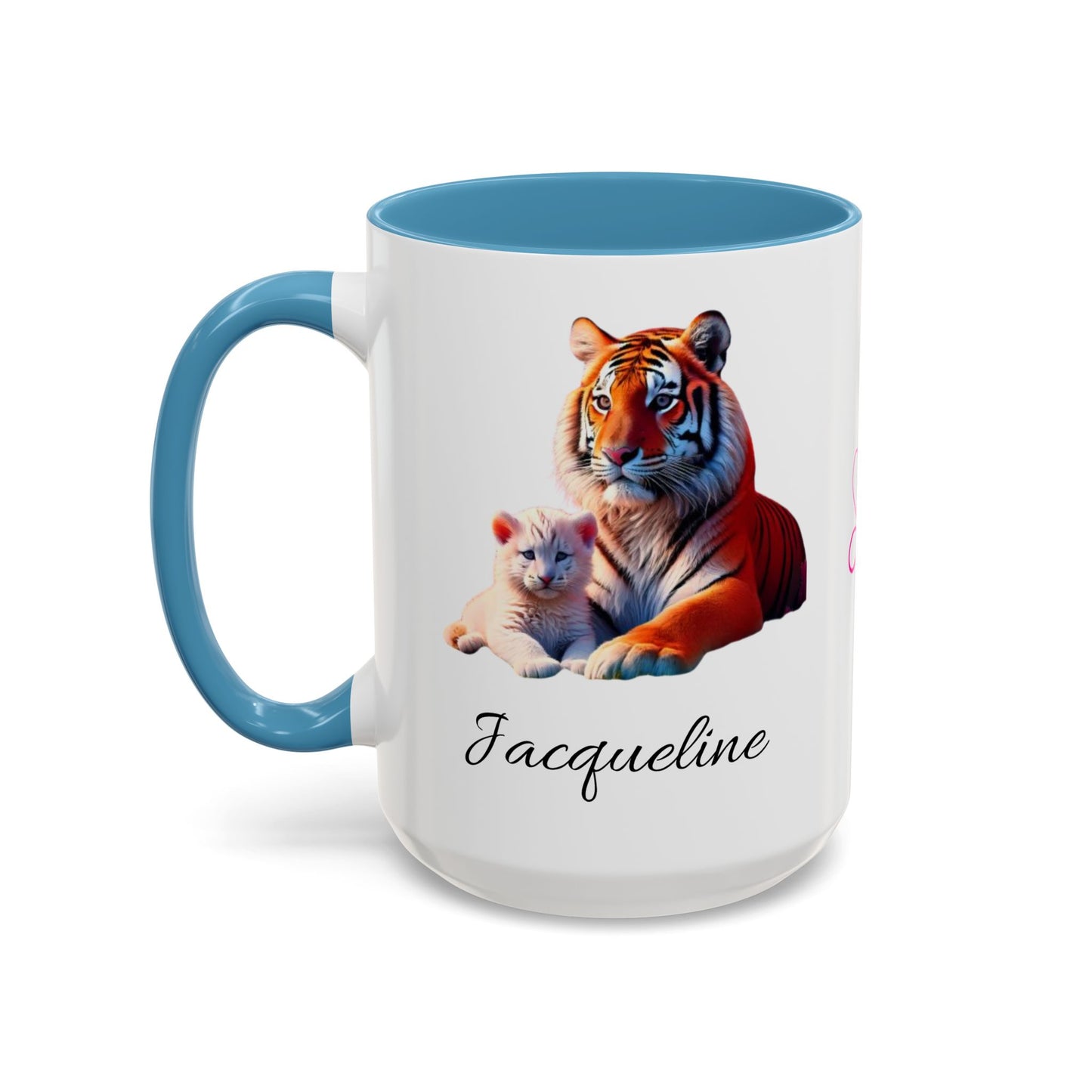 Daughter, Tiger Accent Coffee Mug (11, 15oz)