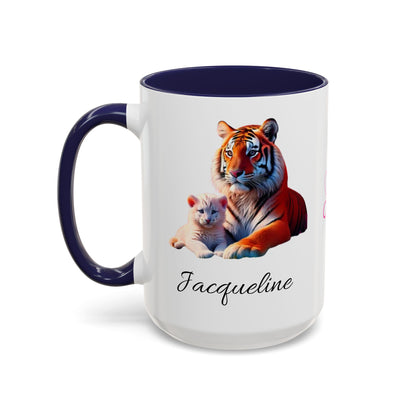 Daughter, Tiger Accent Coffee Mug (11, 15oz)