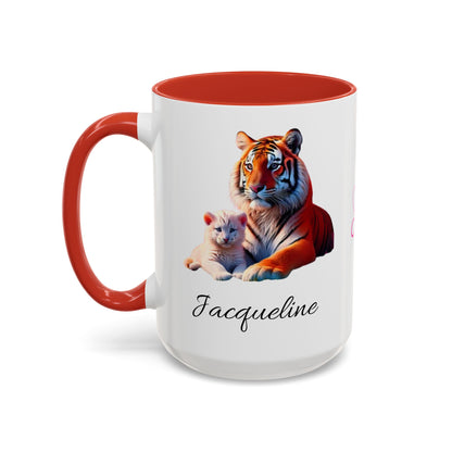 Daughter, Tiger Accent Coffee Mug (11, 15oz)