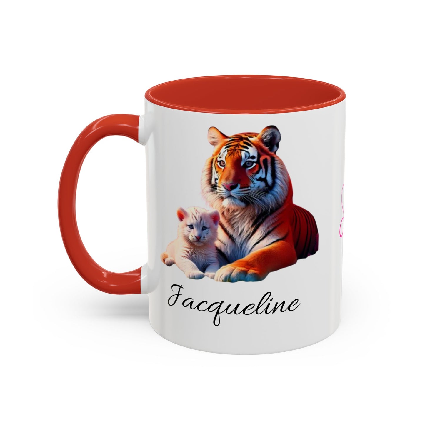 Daughter, Tiger Accent Coffee Mug (11, 15oz)