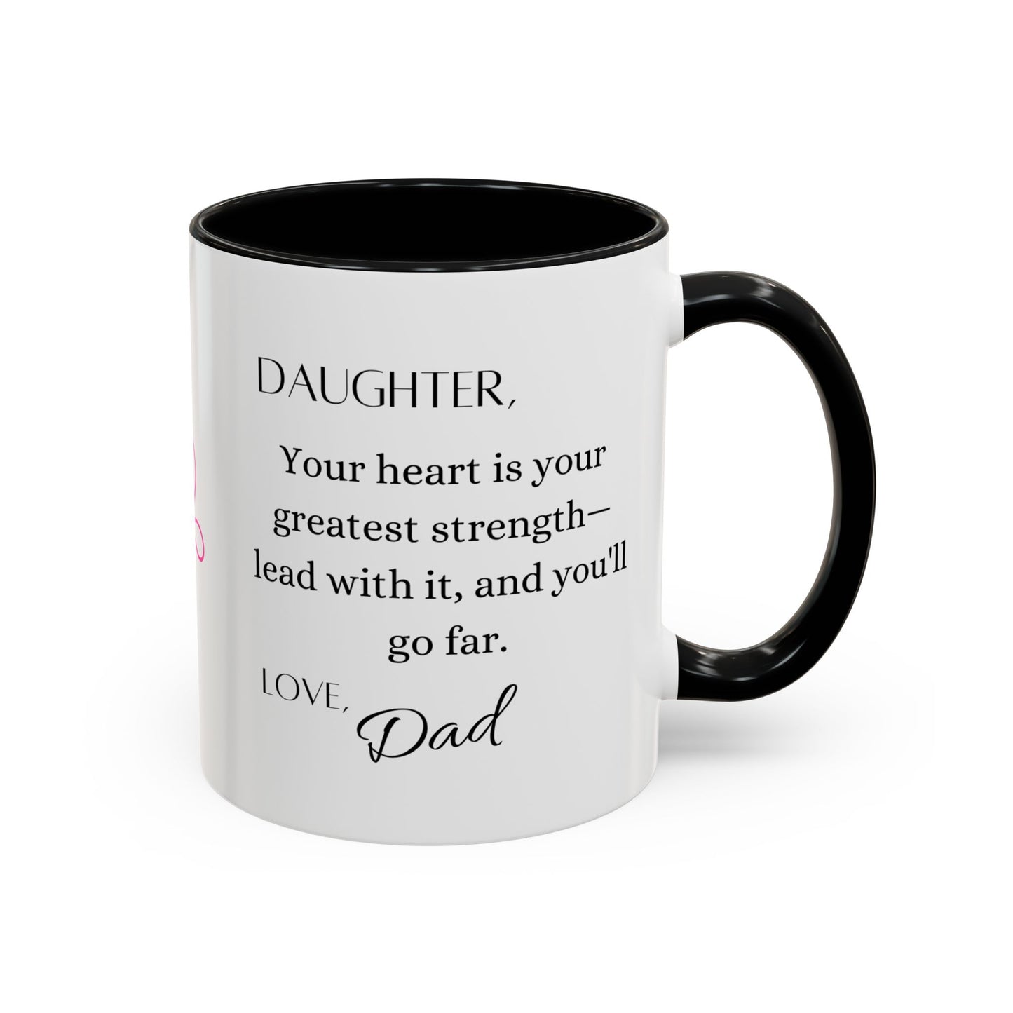 Daughter, Tiger Accent Coffee Mug (11, 15oz)