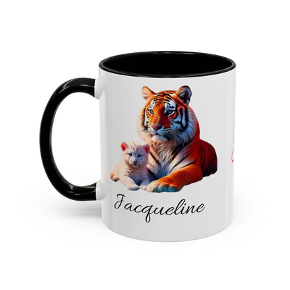 Daughter, Tiger Accent Coffee Mug (11, 15oz)