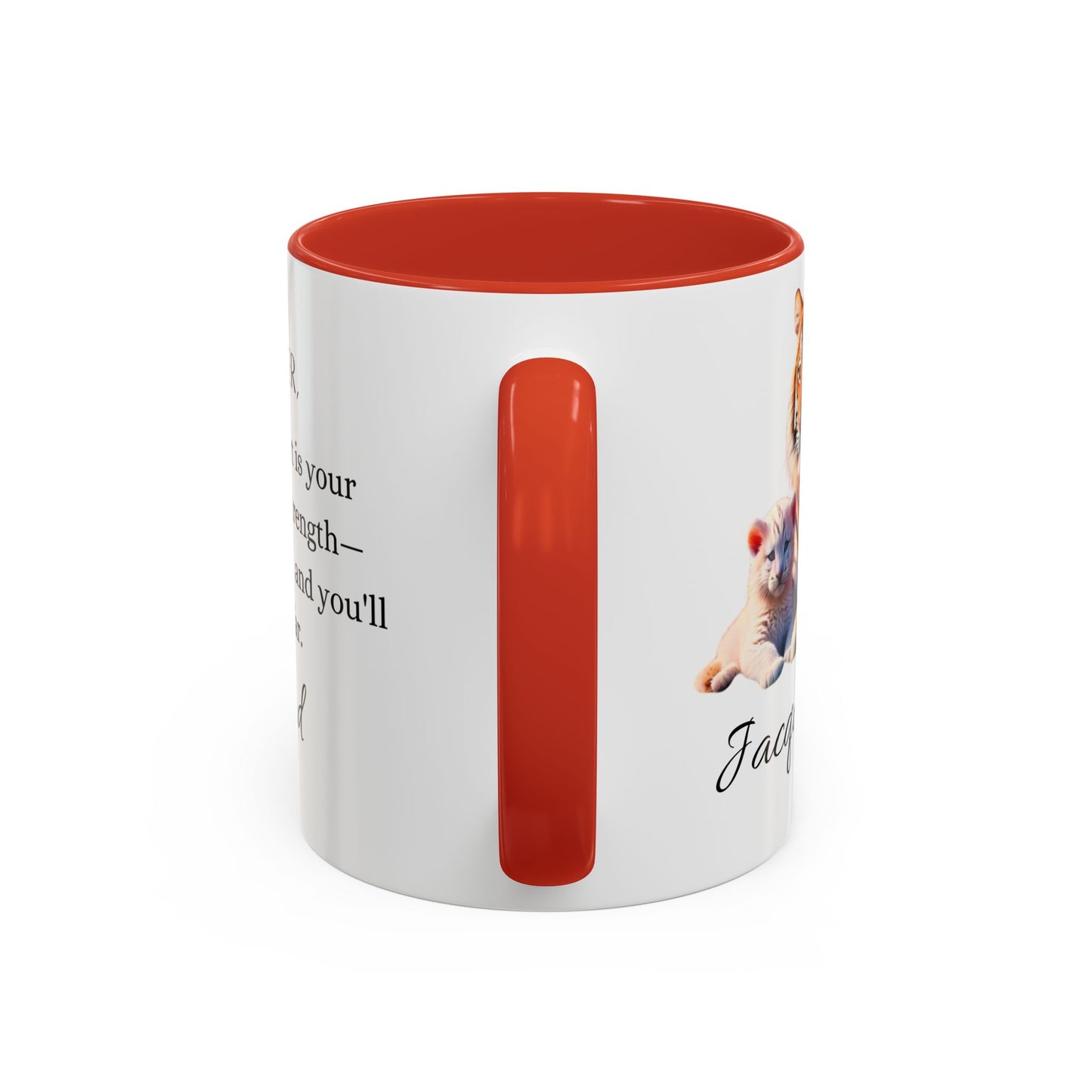 Daughter, Tiger Accent Coffee Mug (11, 15oz)