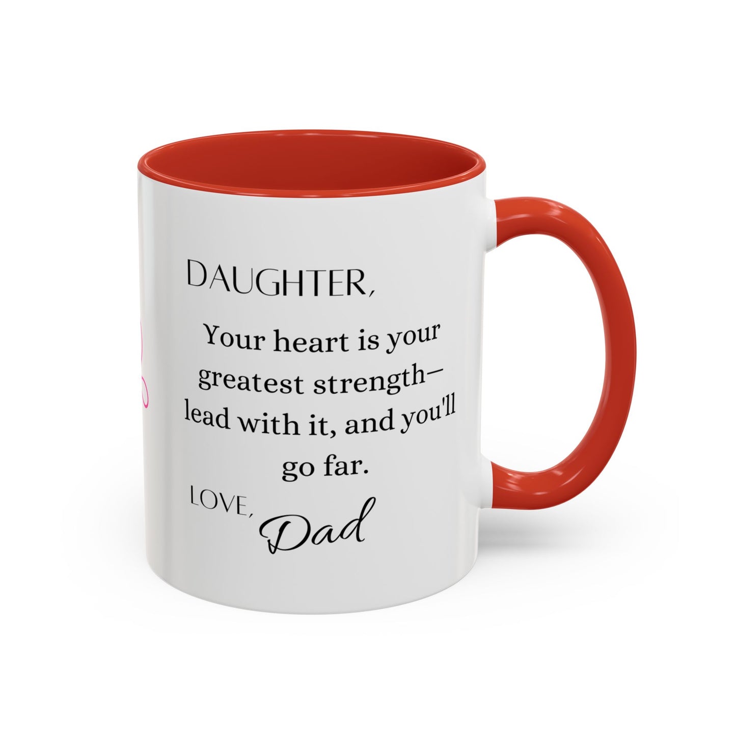 Daughter, Tiger Accent Coffee Mug (11, 15oz)