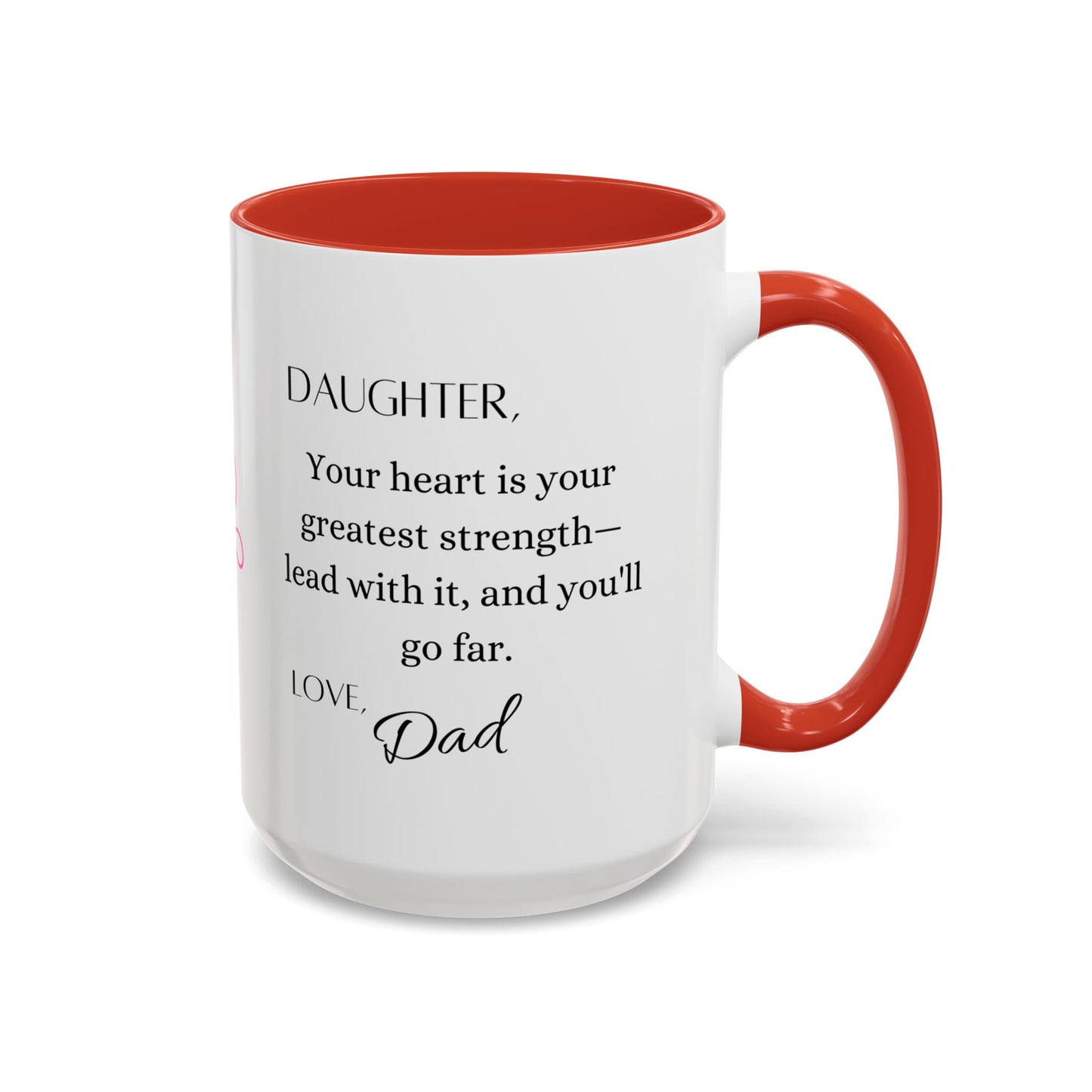 Daughter, Tiger Accent Coffee Mug (11, 15oz)