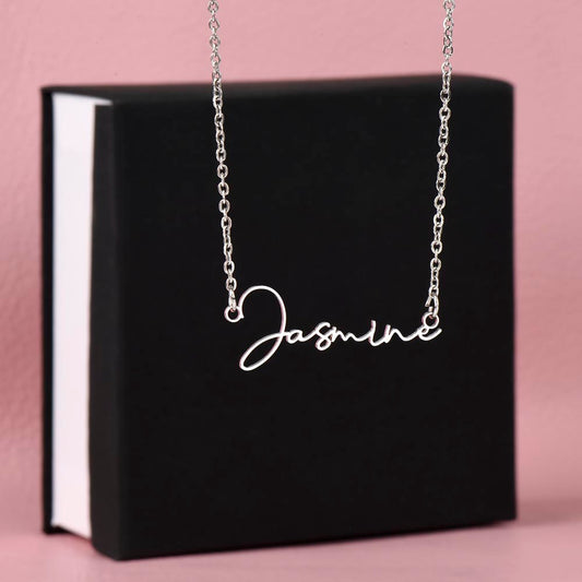 Personalized Name Necklace | No Message Card Included